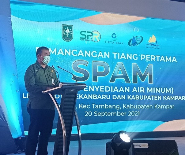 Direktur Utama PT Sarana Pembangunan Riau Fuady Noor. Foto: Surya/Riau1.