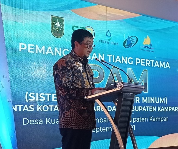 Direktur PT PP Tirta Riau Satya Priambodo. Foto: Surya/Riau1.