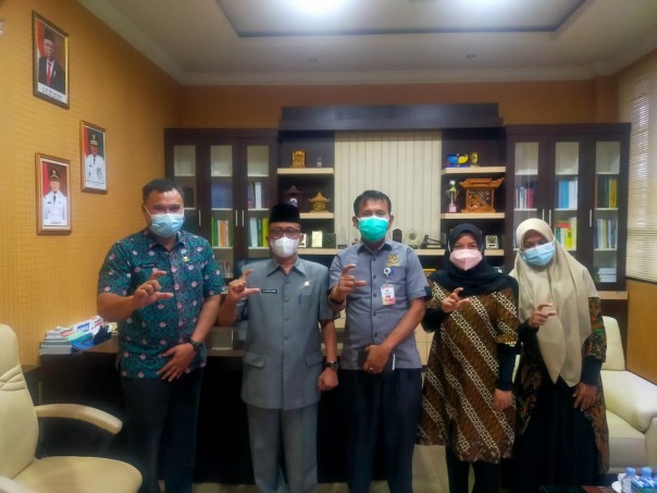 Saat kunjungan KI Riau