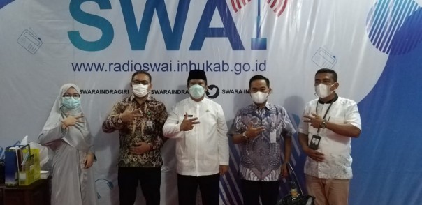 Wujudkan Siaran Sehat, KPID Riau Berkunjung ke Studio Swai FM Inhu