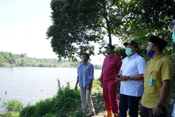 Danau Telago Batin Bungsu saat dikunjungi Wabup Siak