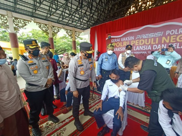 Saat kegiatan vaksin