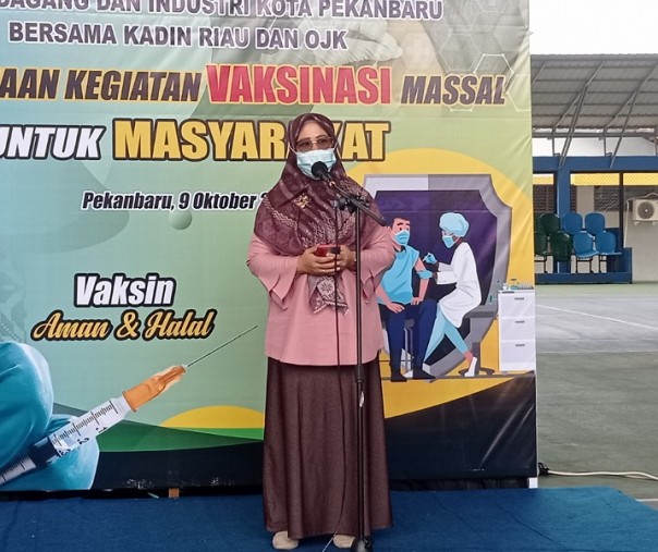 Deputi Direktur Pengawasan Lembaga Jasa Keuangan OJK Riau Elvira Azwan. Foto: Surya/Riau1.