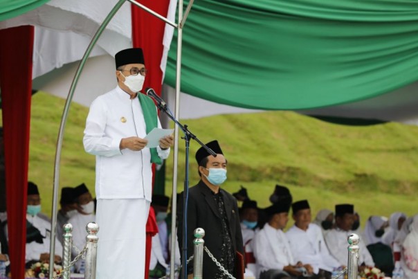 Gubernur Riau, Syamsuar dalam arahannya