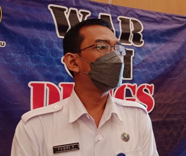 Kepala BNN Kota Pekanbaru Febri Firmanto. Foto: Surya/Riau1.