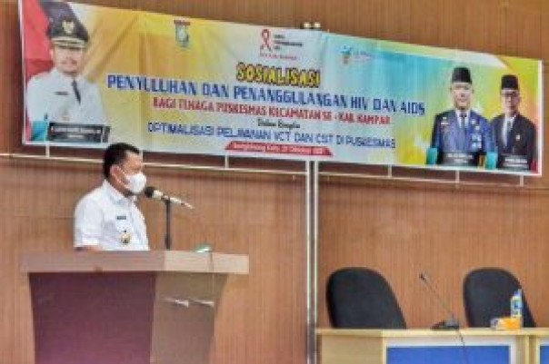 Bupati Catur Sugeng Susanto dalam sambutannya