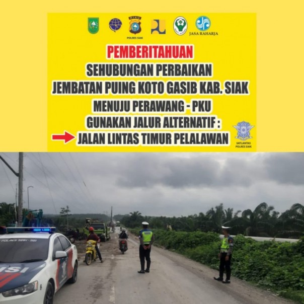 Saat giat atur lalu lintas