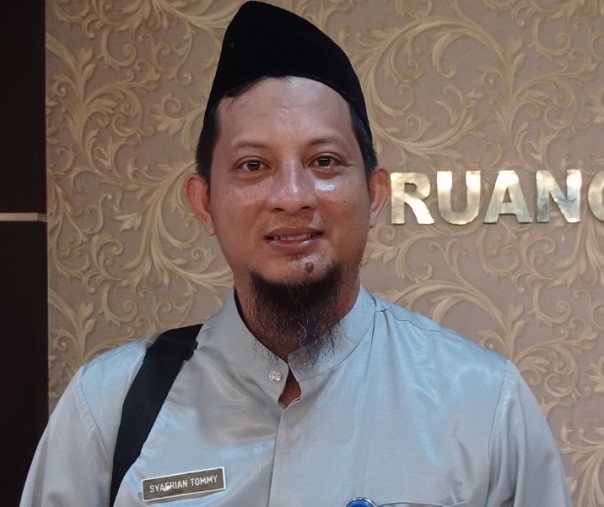 Kabag Tapem Setdako Pekanbaru Syafrian Tomy. Foto: Surya/Riau1.