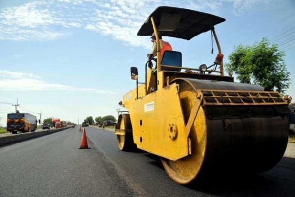 Ilustrasi pembangunan jalan (Foto: Republika)