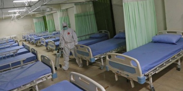 Ilustrasi ruang perawatan pasien Covid-19 (Foto:Merdeka.com)