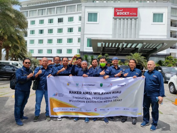 Gelar Rakerwil 2021, AMSI Riau Bahas Program Kerja 2022 