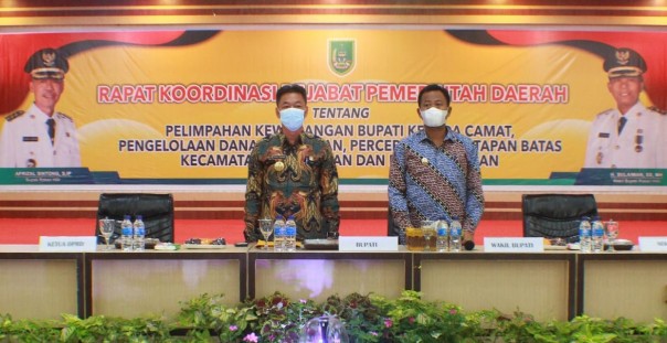 Bupati dan Wakil Bupati Rokan Hilir