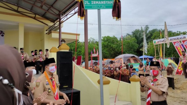 Penetapan nama Jalan Irmansyah 