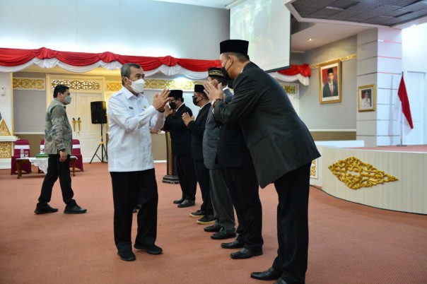 Usai pelantikan komisioner KI Riau
