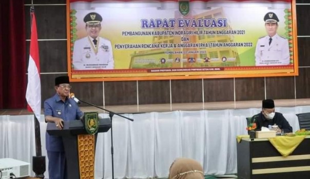 Bupati HM Wardan dalam arahannya