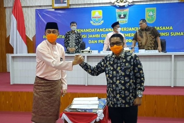 Usai penandatangan perjanjian kerjasama