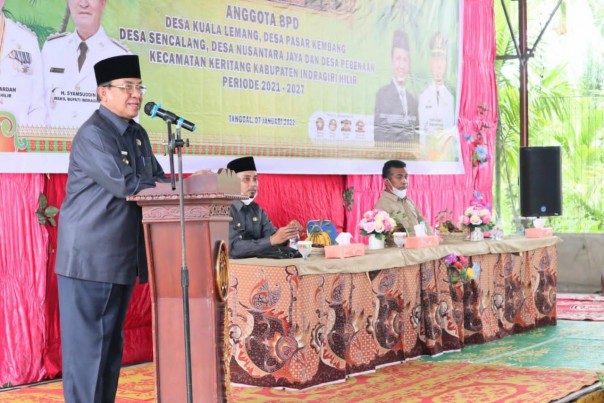 Bupati HM Wardan dalam arahannya