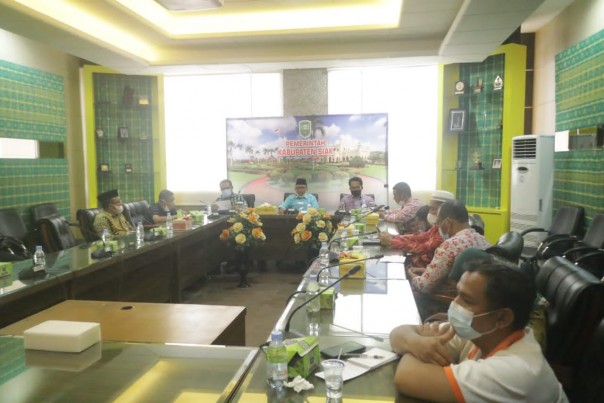 Saat rapat persiapan program bujang kampung