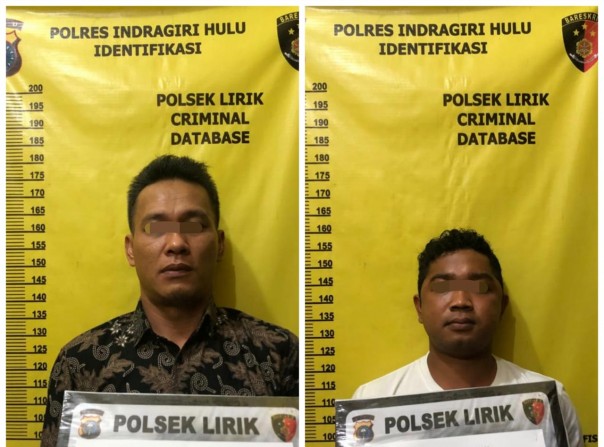 Polres Inhu Ciduk Dua DPO Ninja Sawit