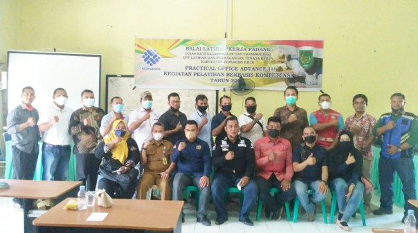 Disnakertrans Riau Gandeng PWI Inhil Gelar Hari K3 dan HPN 2022
