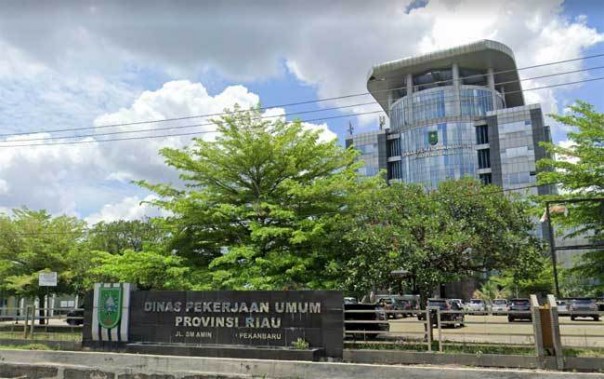 Kantor Dinas PUPR-PKPP Riau (Foto:Riaumandiri.co)