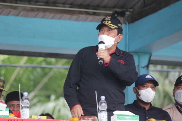 Bupati Sukiman dalam arahannya
