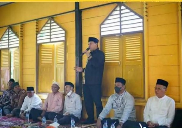 Plt Bupati Kuantan Singingi, Suhardiman Amby dalam sambutannya