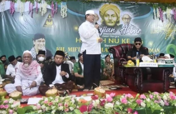 Bupati HM Wardan dalam sambutannya