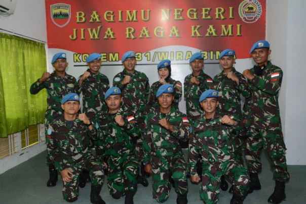 Prajurit yang dikirim ke Kongo