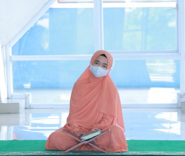 Aisyah Nur Ramadhani, juara MTQ Internasional Qatar. Foto: Istimewa.