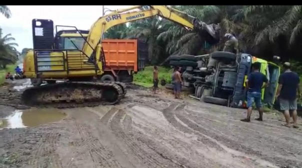 LSM MPR Ber-Nas dan FPAN Minta Semua Pihak Bijak Melihat Kondisi Jalan Elak Inhu