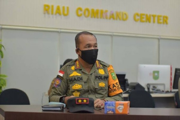 Kepala Satpol PP Riau, Hadi Penandio