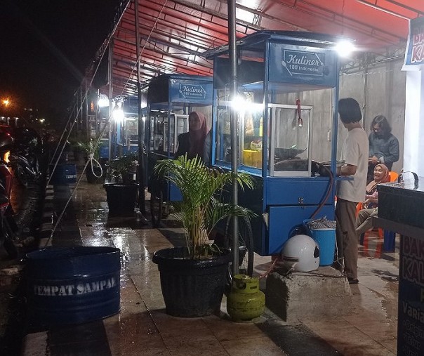 Kawasan Kuliner Agus Salim dimunculkan guna menumbuhkan pelaku UMKM. Foto: Surya/Riau1.