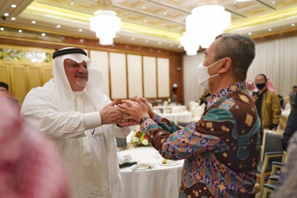 Gubri Syamsuar bersama Dubes Arab Saudi untuk Indonesia