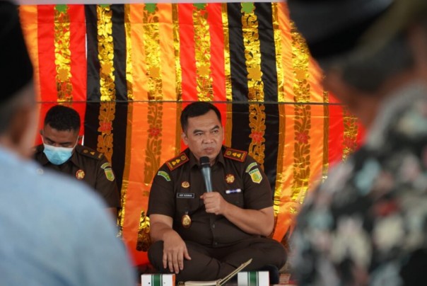 Kajari Kampar, Arif Budiman paparkan tentang Restorative justice