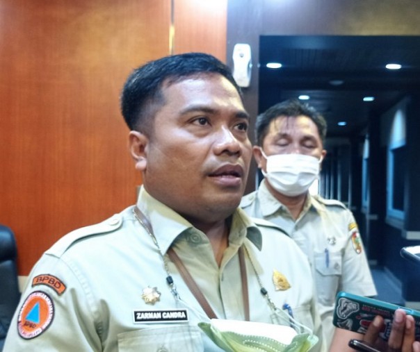 Kepala BPBD Pekanbaru Zarman Candra. Foto: Surya/Riau1.