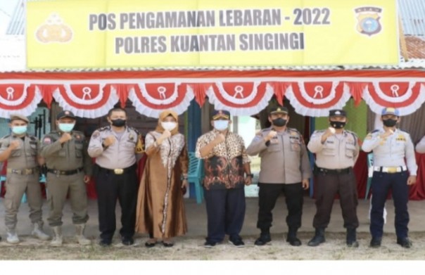 Pos Pengamanan Mudik di Kuansing