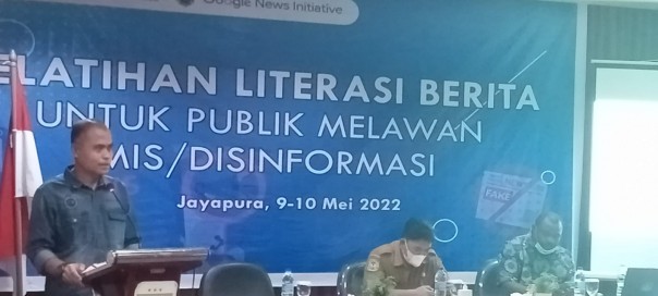 Kadiskominfo Papua, Jery A. Yudianto dalam arahannya