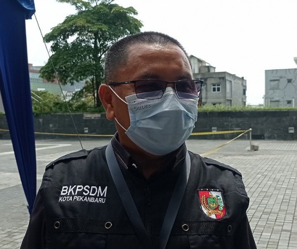 Kepala BKPSDM Pekanbaru Baharuddin. Foto: Surya/Riau1.