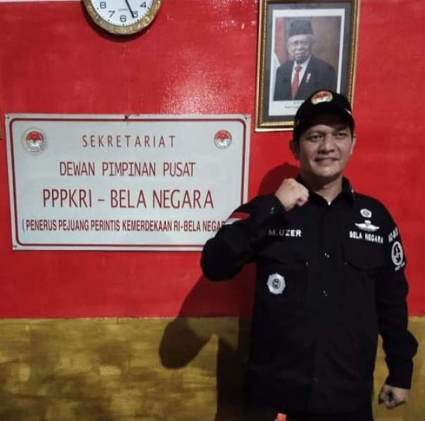 Komandan Bela Negara Markas Daerah I Provinsi Riau, Muhammad Uzer