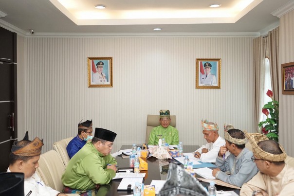 Audiensi KPU bersama Bupati HM Wardan