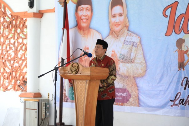 Bupati Rohul, Sukiman dalam arahannya