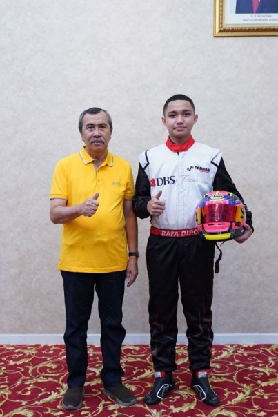 Gubri Syamsuar bersama Mohammad Rafa Rodiansya Dypo