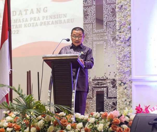 Kepala BKPSDM Pekanbaru Baharuddin. Foto: Surya/Riau1. 
