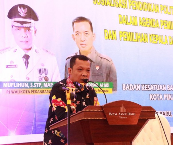 Pj Wali Kota Pekanbaru Muflihun. Foto: Istimewa.