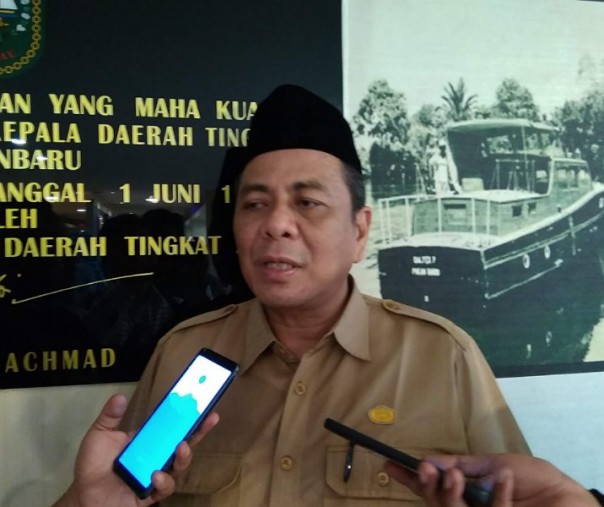 Mantan Kepala Dispora Pekanbaru Zulfikri. Foto: Surya/Riau1.