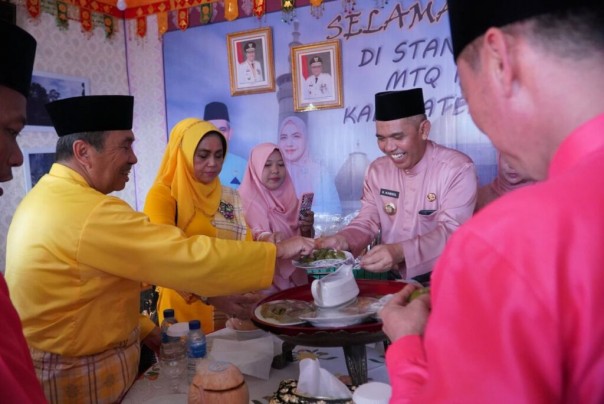 Stand bazar Kampar di MTQ Riau