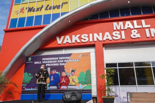 Peresmian Mall vaksin Covid-19 dan imunisasi