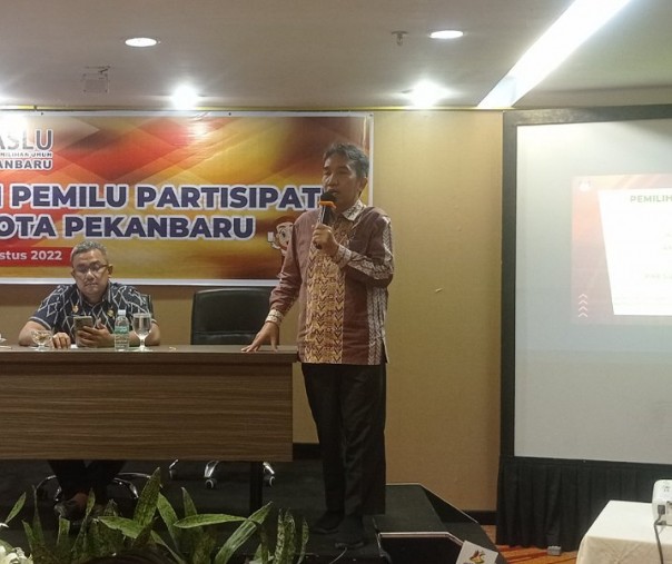 Ketua KPU Pekanbaru Anton Merciyanto. Foto: Surya/Riau1.