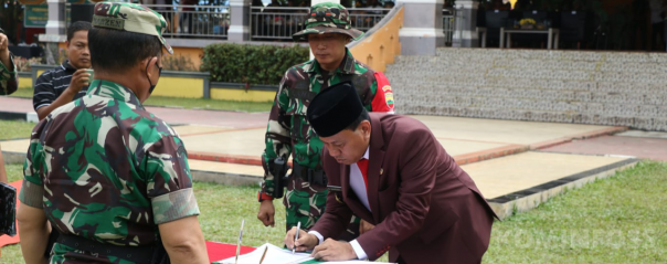 Penutupan TMMD di Kuansing 